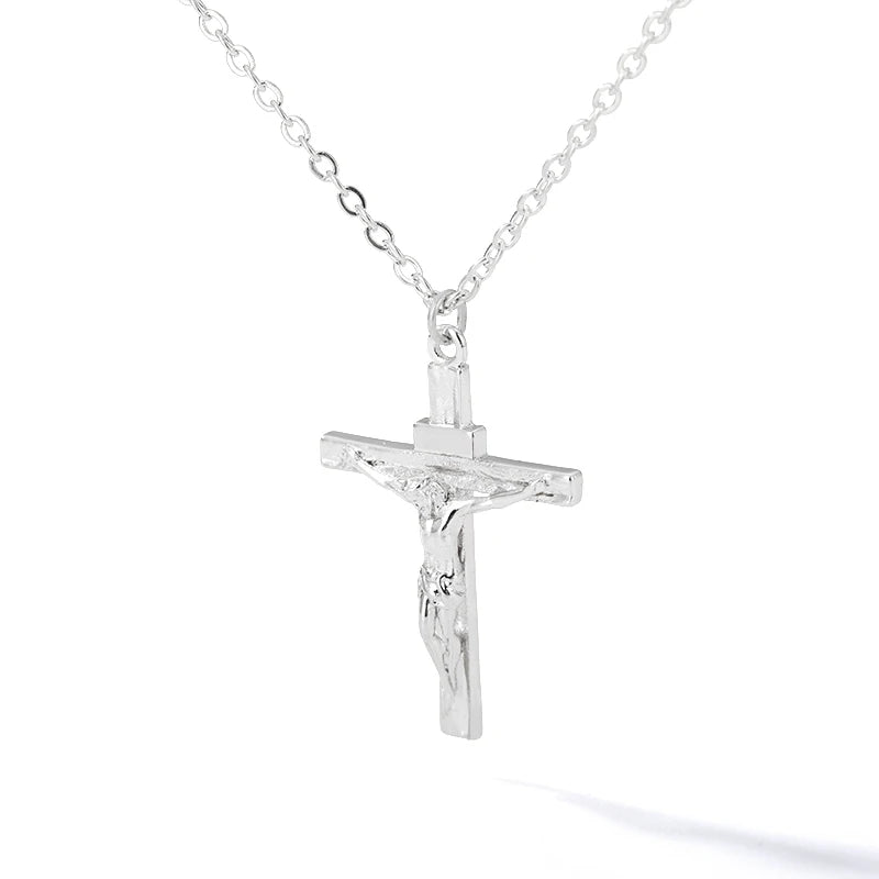 Collier Croix Ankh Égyptienne – Symbole de Vie Acier Inoxydable Doré | Ras-de-Cou Unisexe